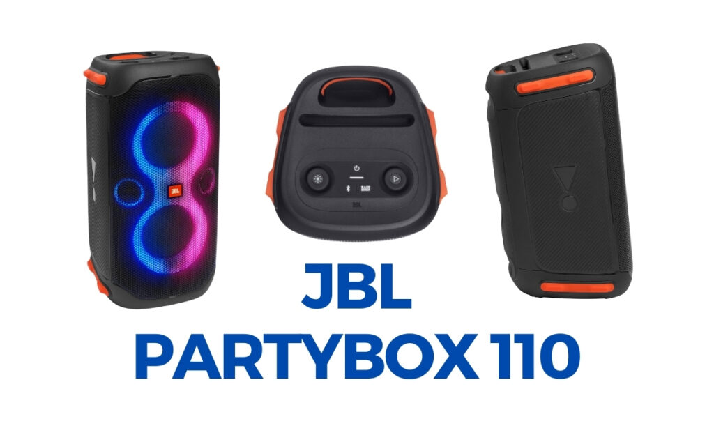 JBL Partybox 110 - Best Bluetooth Speakers for Outdoor Parties