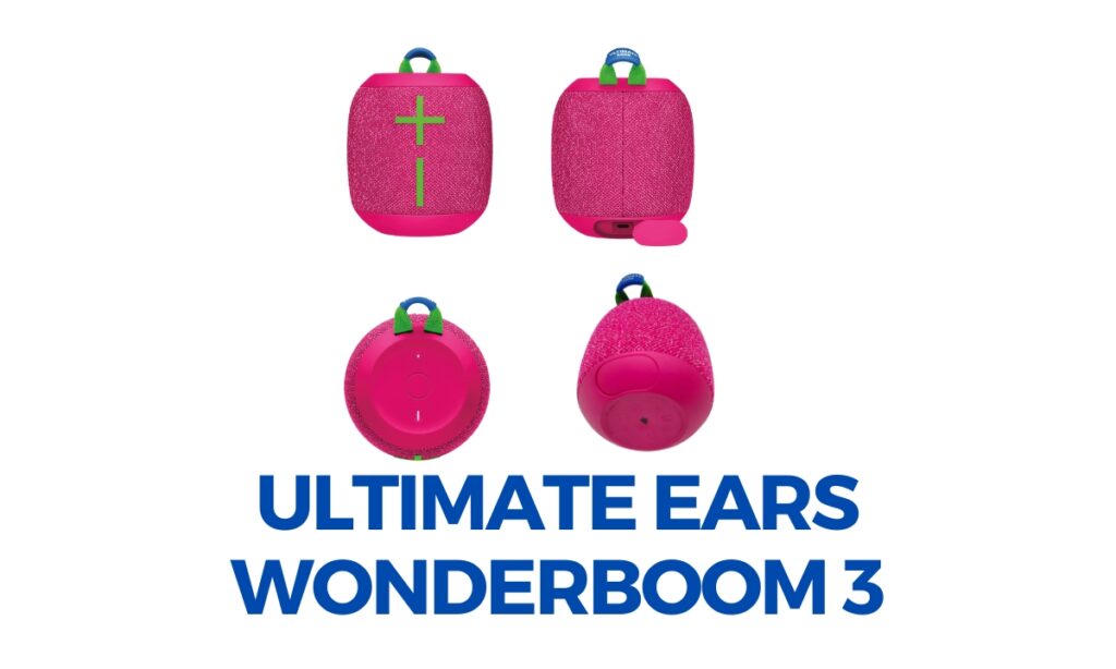 ULTIMATE EARS WONDERBOOM 3 - Best Bluetooth Speakers for Outdoor Parties