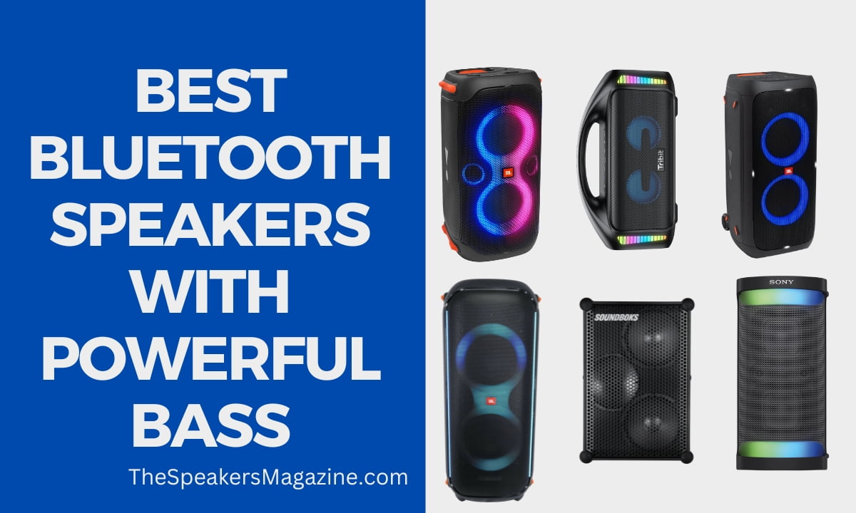 Best bass Bluetooth speakers