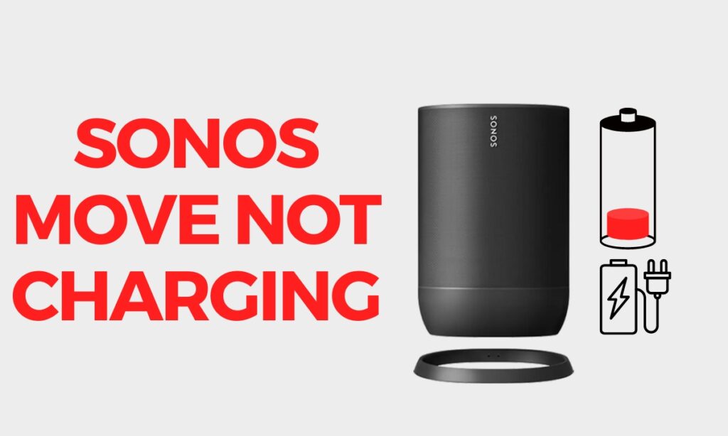 SONOS Move Not Charging