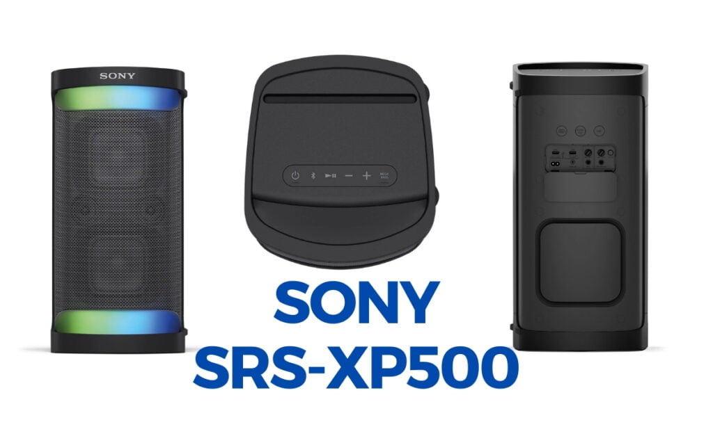Best bass Bluetooth speakers Sony SRS-XP500