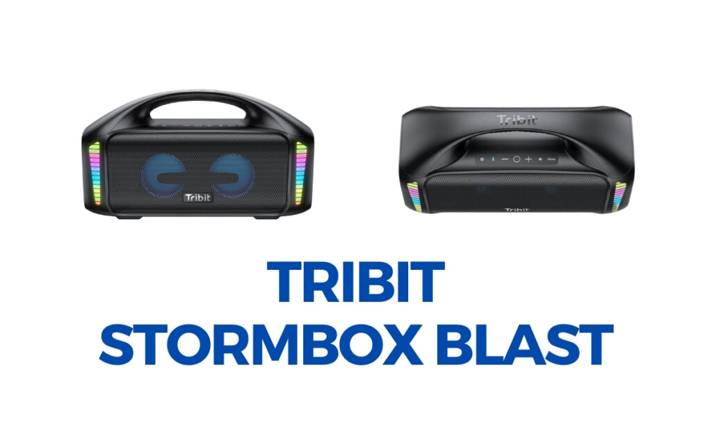 Best bass Bluetooth speakers TRIBIT STORMBOX BLAST