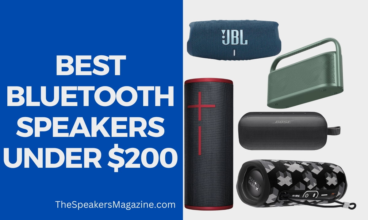 Best Bluetooth speakers under $200